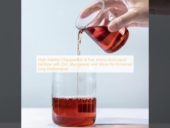 High-Stability Oligopeptide & Free Amino Acid Liquid Fertilizer with Zinc, Manganese, and Silicon for Enhanced Crop Performance