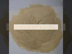High-Purity Enzymatic Hydrolyzed Soy Protein Powder for Enhanced Fermentation Efficiency - 80% Amino Acid Content