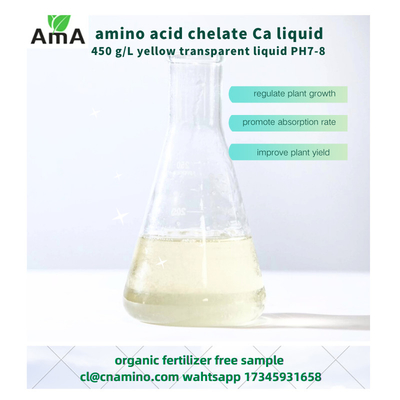 Amino Acid Chelated Calcium Organic Fertilizer Transparent For Vegetable Garden