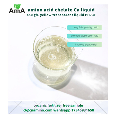 Amino Acid Chelated Calcium Organic Fertilizer Transparent For Vegetable Garden