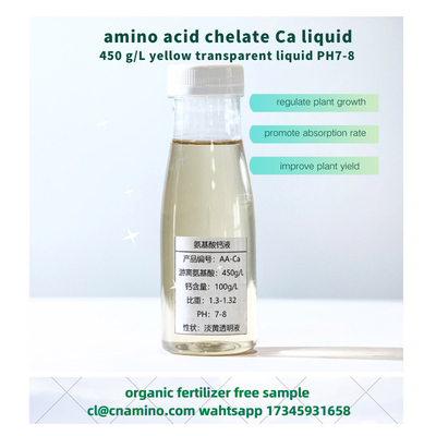 Amino Acid Chelated Calcium Organic Fertilizer Transparent For Vegetable Garden