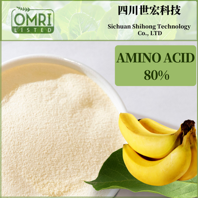 Organic Amino Acid Powder 80% Bio Organic Fertilizer For Vegetable