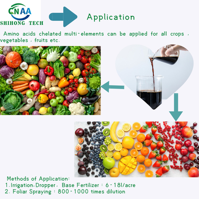 Liquid Amino Acid Chelated Calcium Magnesium For Agriculture Organic Fertilizer