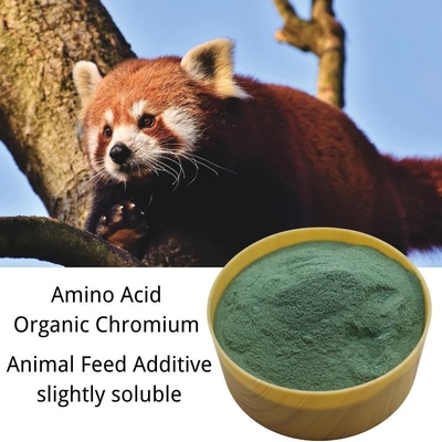 Amino Acid Organic Chromium Animal Pet Feed Additive Green Powder Slightly Soluble CrMet