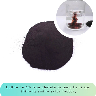 EDDHA Fe 6% Iron Chelate Organic Fertilizer Ethylenediamine Two Adjacent Hydroxyphenyl Big Iron Sodium Acetate