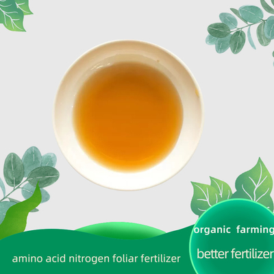 Peptides Calcium Chelated 2-0-0 + 5 Ca Hydrolyzed Proteins Based Liquid Organic Nitrogen Fertilizer For Farm