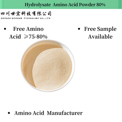 Soya Origin Hydrolysate Amino Acid Powder 80% For Organic Fertilizer