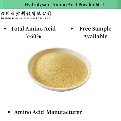 Soya Source Hydrolysate Amino Acid Powder 60% For Agriculture Organic Fertilizer Use
