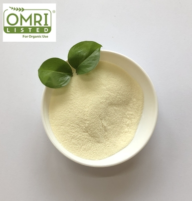 Plant-Based Organic Fertilizer 80% Total Amino Acid OMRI Certified Derived from Non-GMO Soybean via Enzymatic Hydrolysis