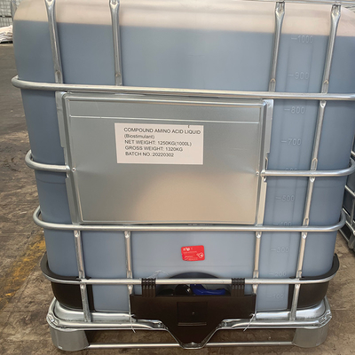 Organic Nitrogen Fertilizer Vegetable Amino Acid Soy Based Amino Acid Clear Yellow Liquid